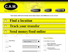 Tablet Screenshot of camtransfer.com